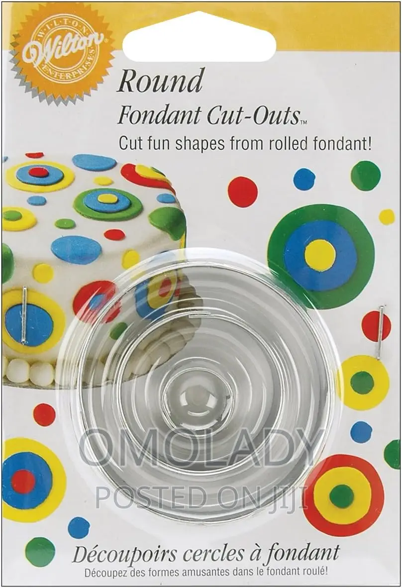 Fondant Gut Outs in Different Shapes