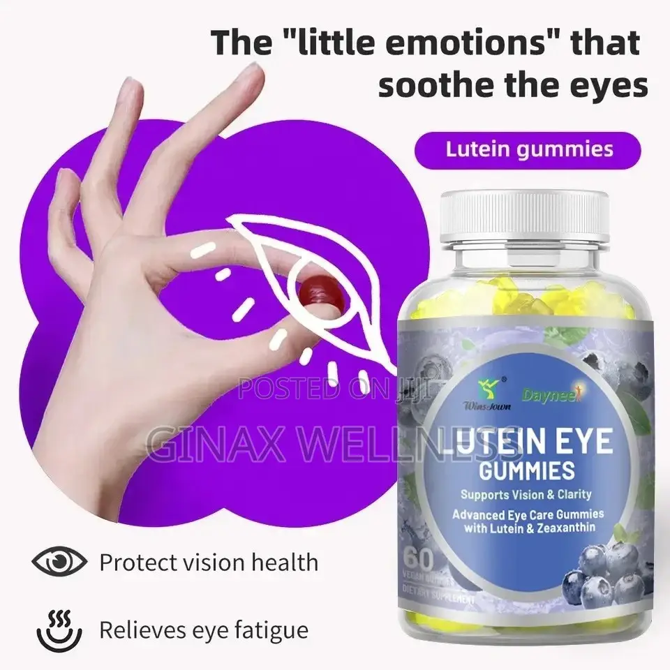 Lutein Eye Gummies With Zeaxanthin