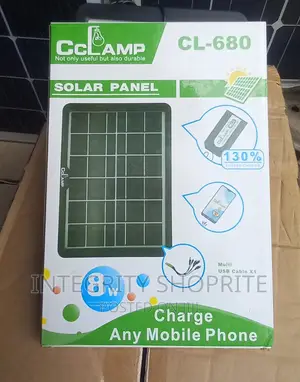 Phone Solar Charger Multi Usb - 8W - 6v - Charge Any Phone