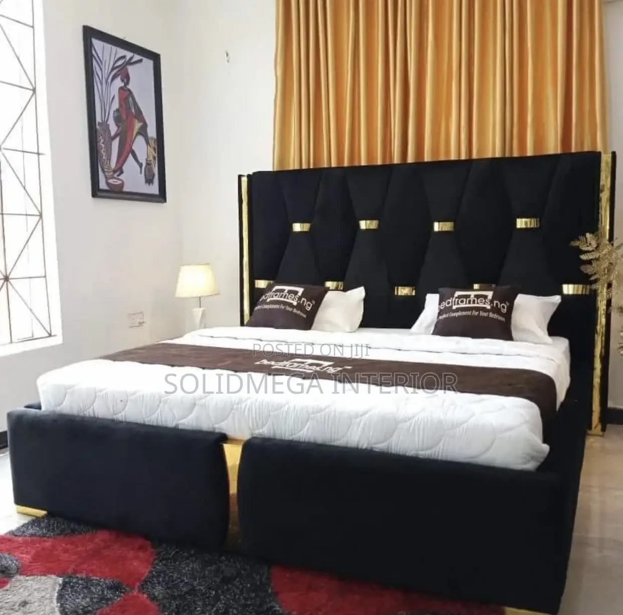 Solid Interior 6by6 Bedframe