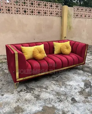 Solid Interior Single 2 Seater Sofa