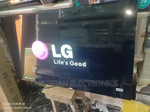 LG 65" Flameless Smart TV Brand New With 1year Warranty