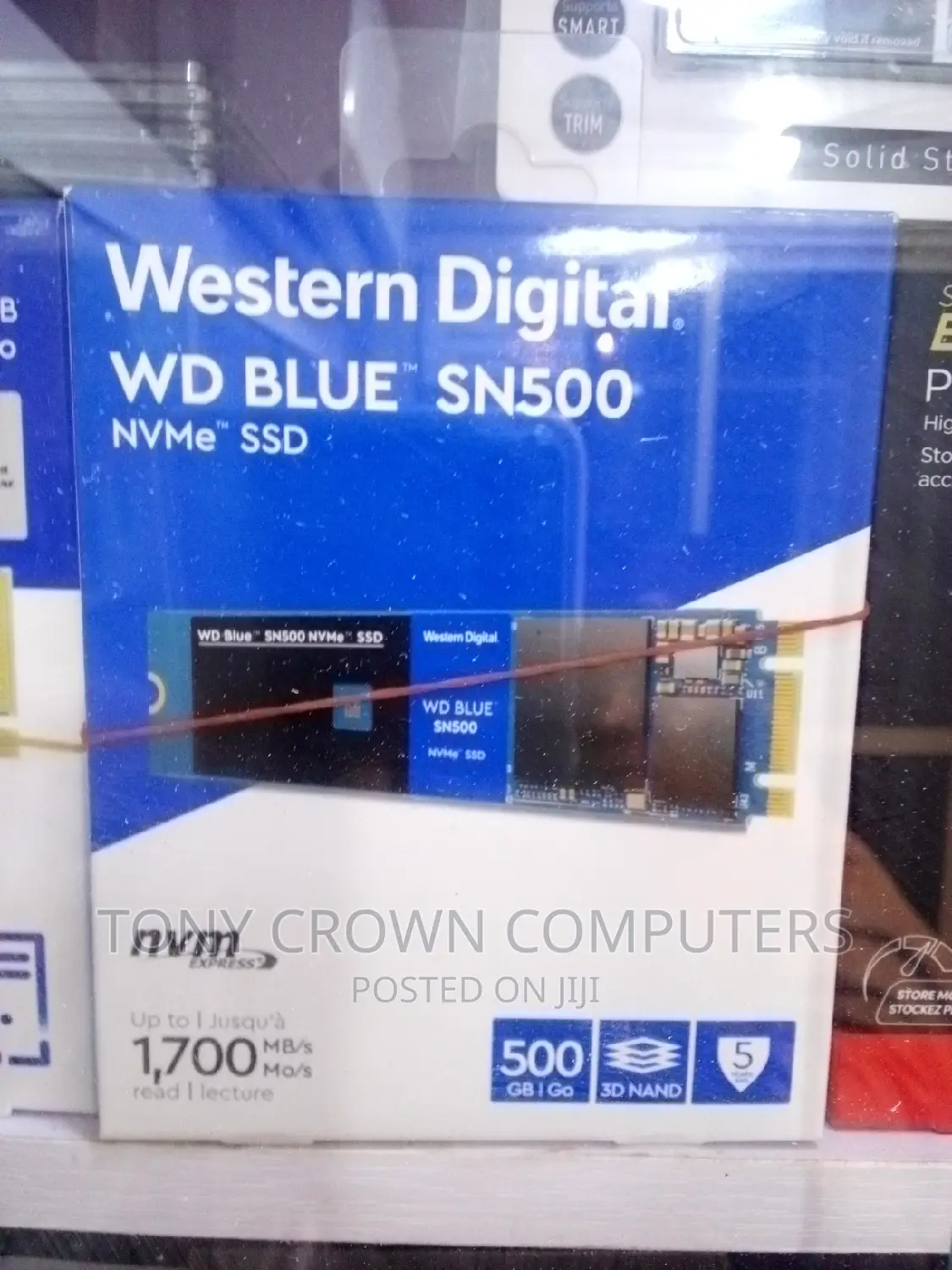 500gb Wd SSD Card Storage