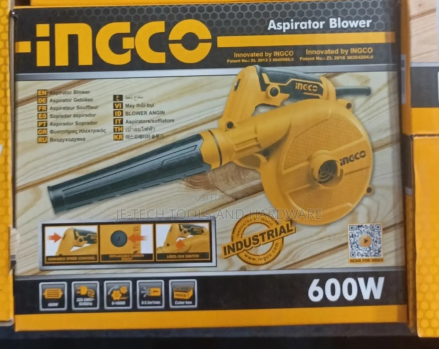 Incgo Aspirator Blower - 600watts
