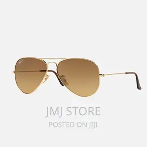 Ray Ban Original Aviator Sunglasses - Brown Gold - RB3025