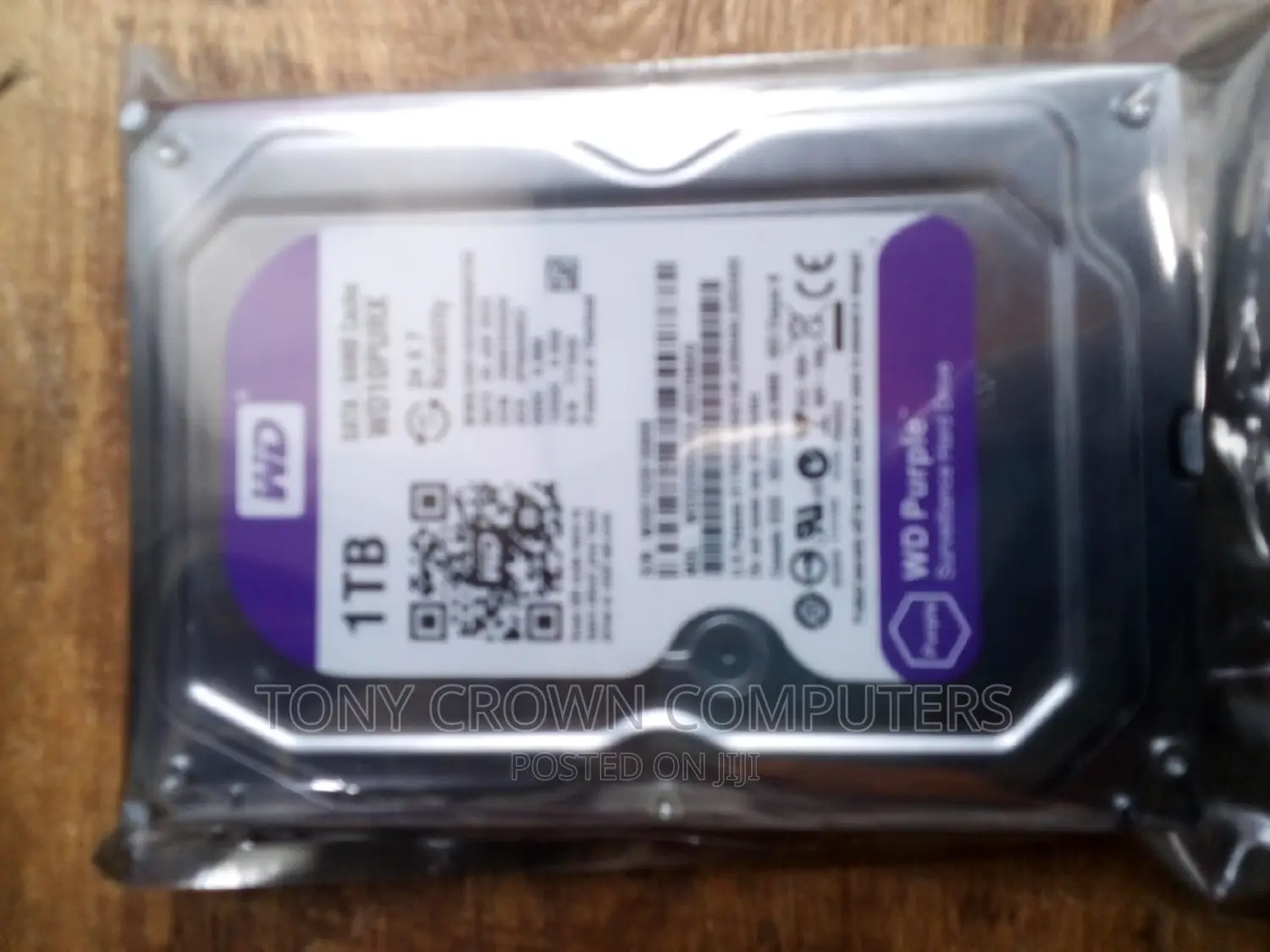 1tb Wd Purple Destop Sata Int HDD