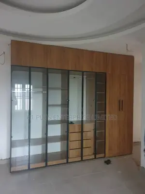 Frameless Glass Wardrobe Cabinet