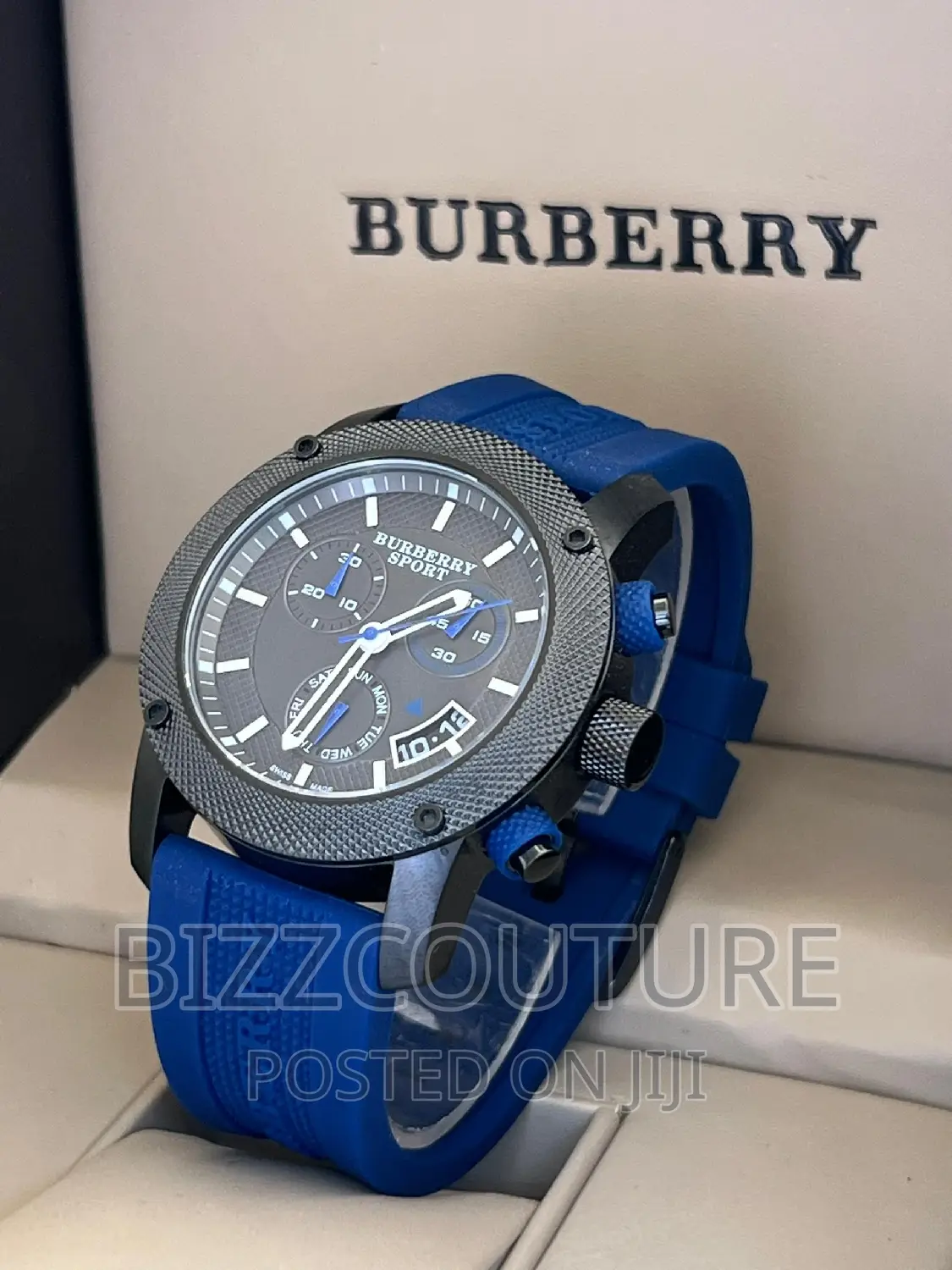 Original BURBERRY Rubber Strap Available in Store