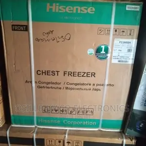 Hisense Freezer. Model Designation FC260SH