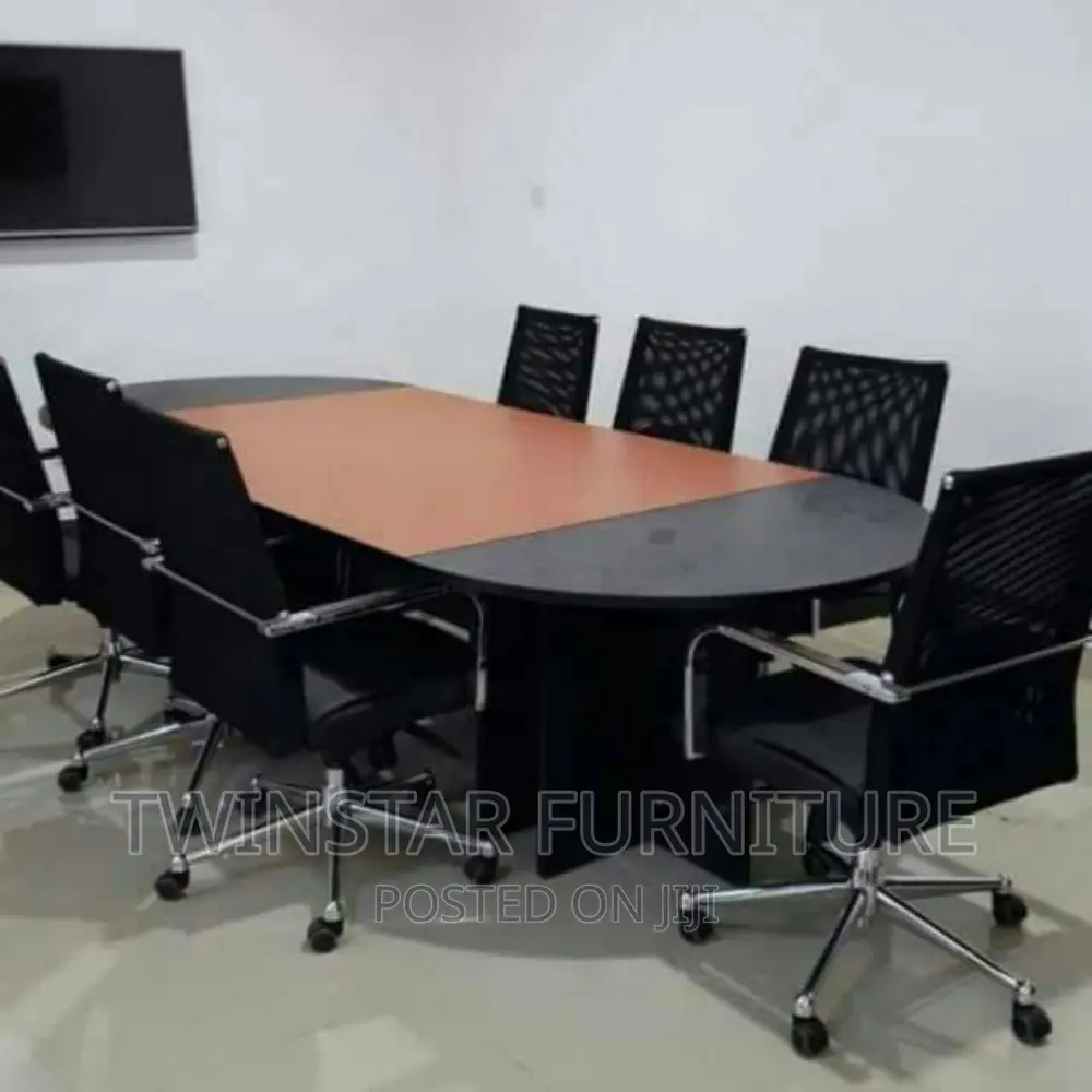 Modern Oval Shape Office Conference Table