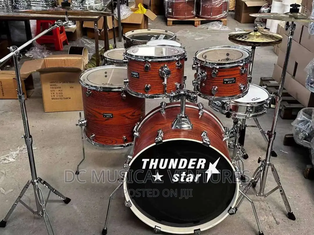5pieces Thunder Star Drum Set