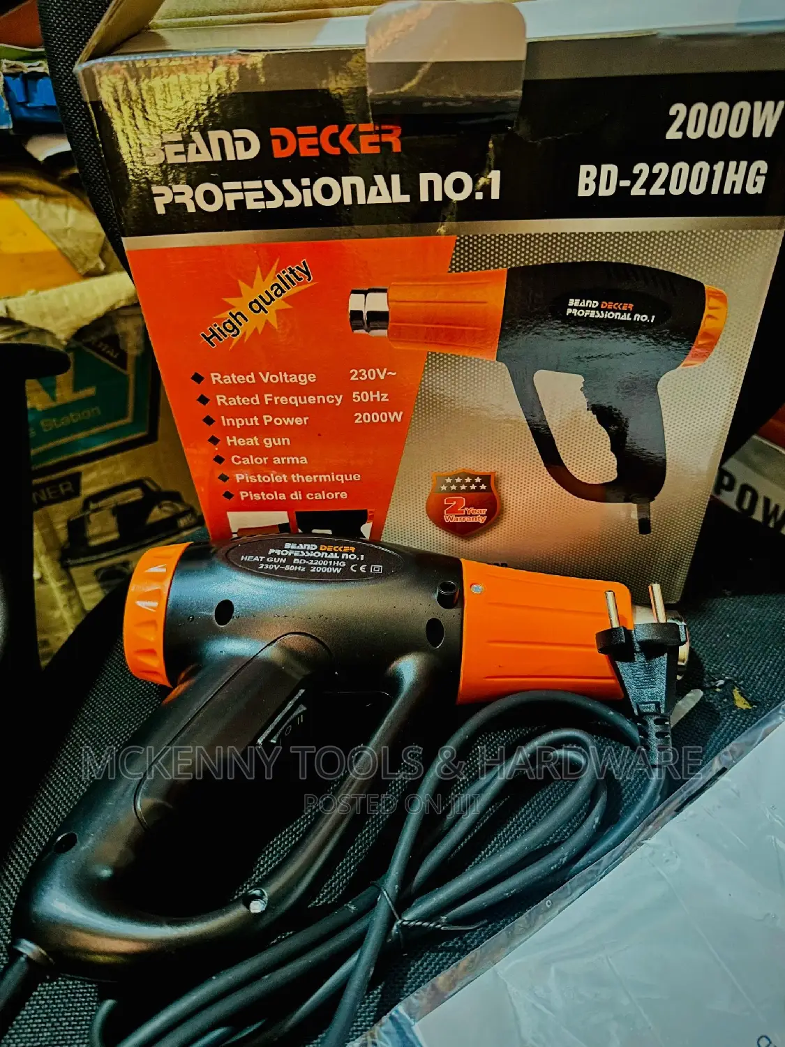 Professional Heat Gun 2000 W