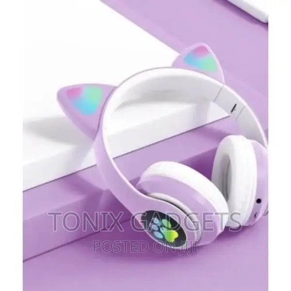 Glowing Wireless Cat Ear Headphones