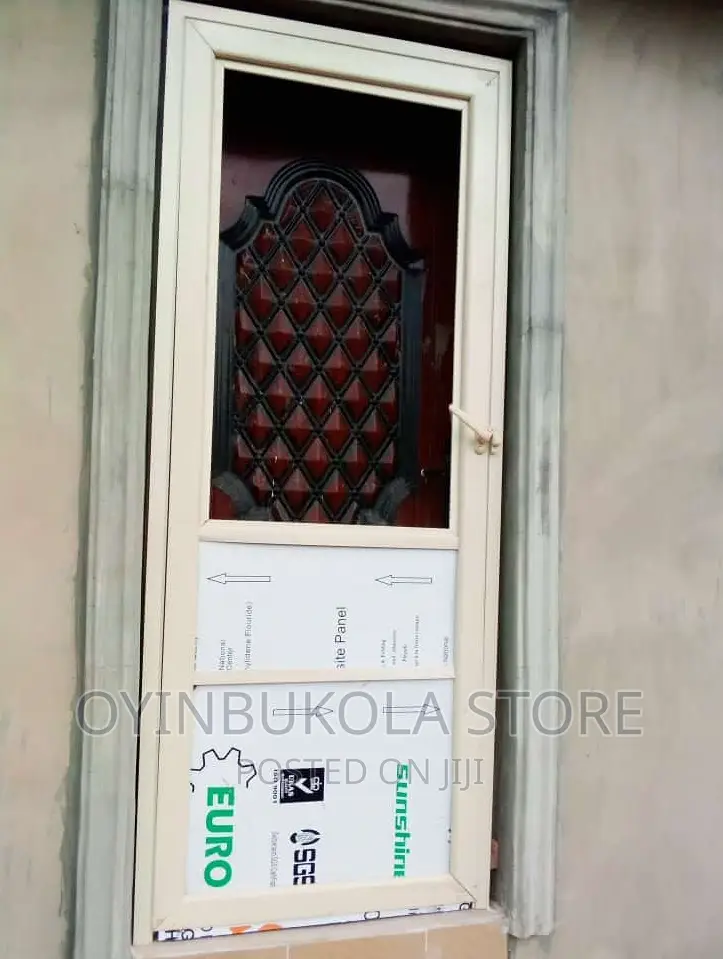 White Aluminium Door