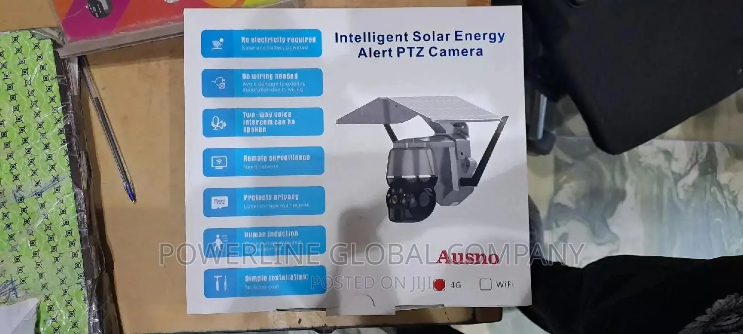Solar CCTV Camera for Security /Surveillance Purposes