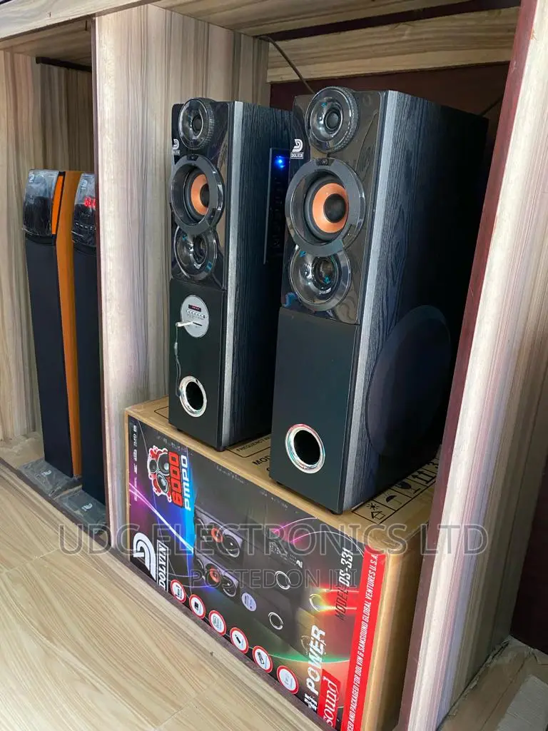 Original DOLVIN Mega Bass Tower Speakers