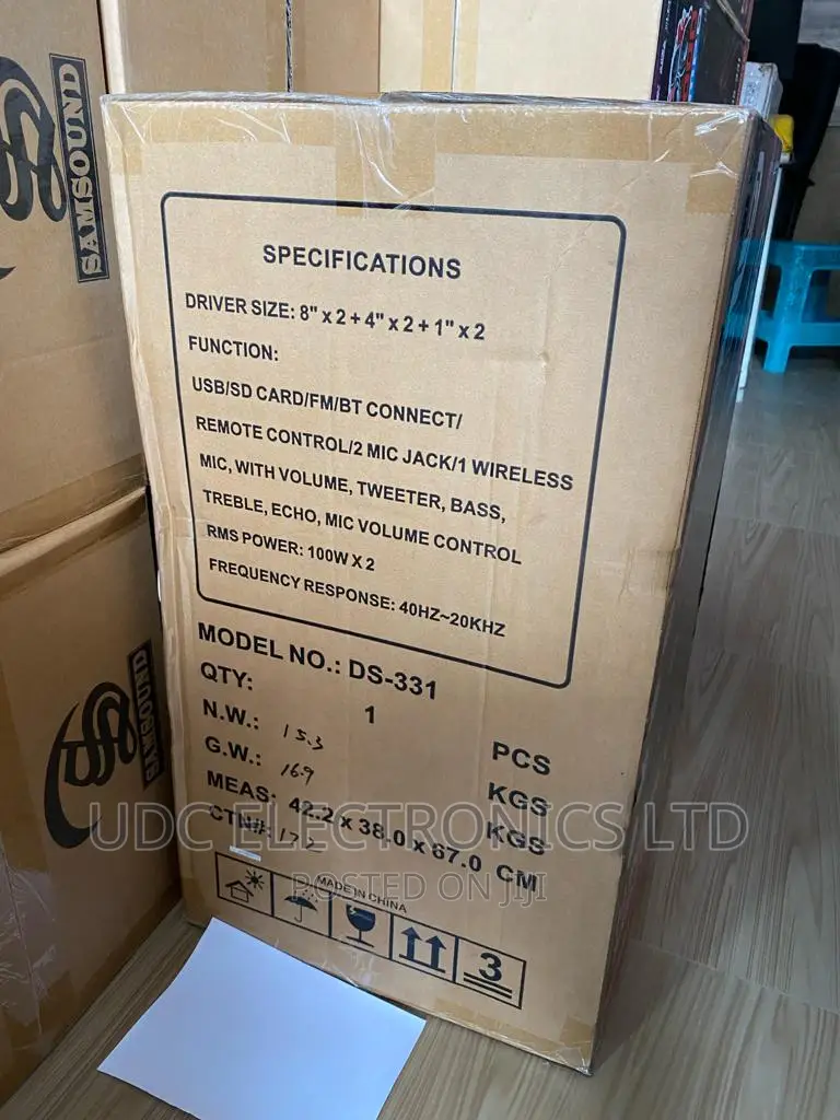 Original DOLVIN Mega Bass Tower Speakers