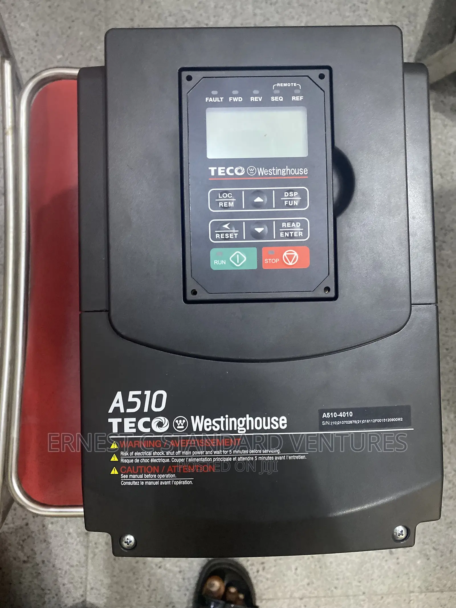 Teco VFD 7.5kw / 10ph