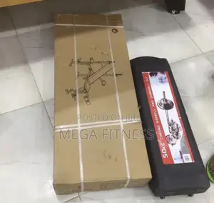 Weight Lifting Bench With 50kg Adjustable Dumbbell