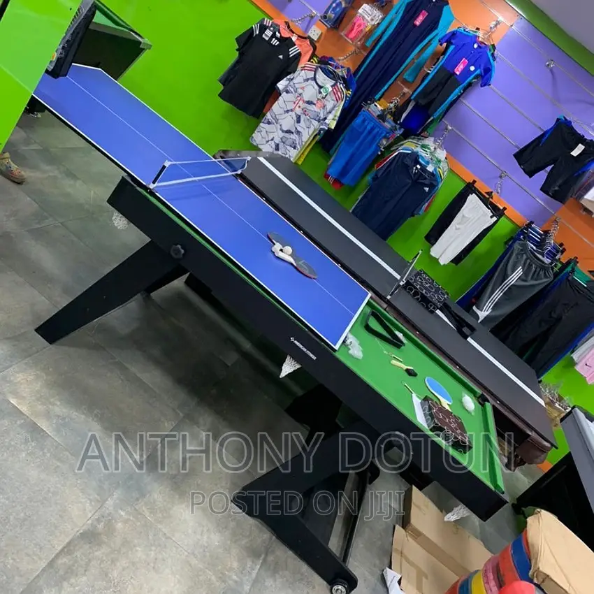 Supermax Pro 2in1 Snooker Board Table Tennis 6ft in Surulere Sports