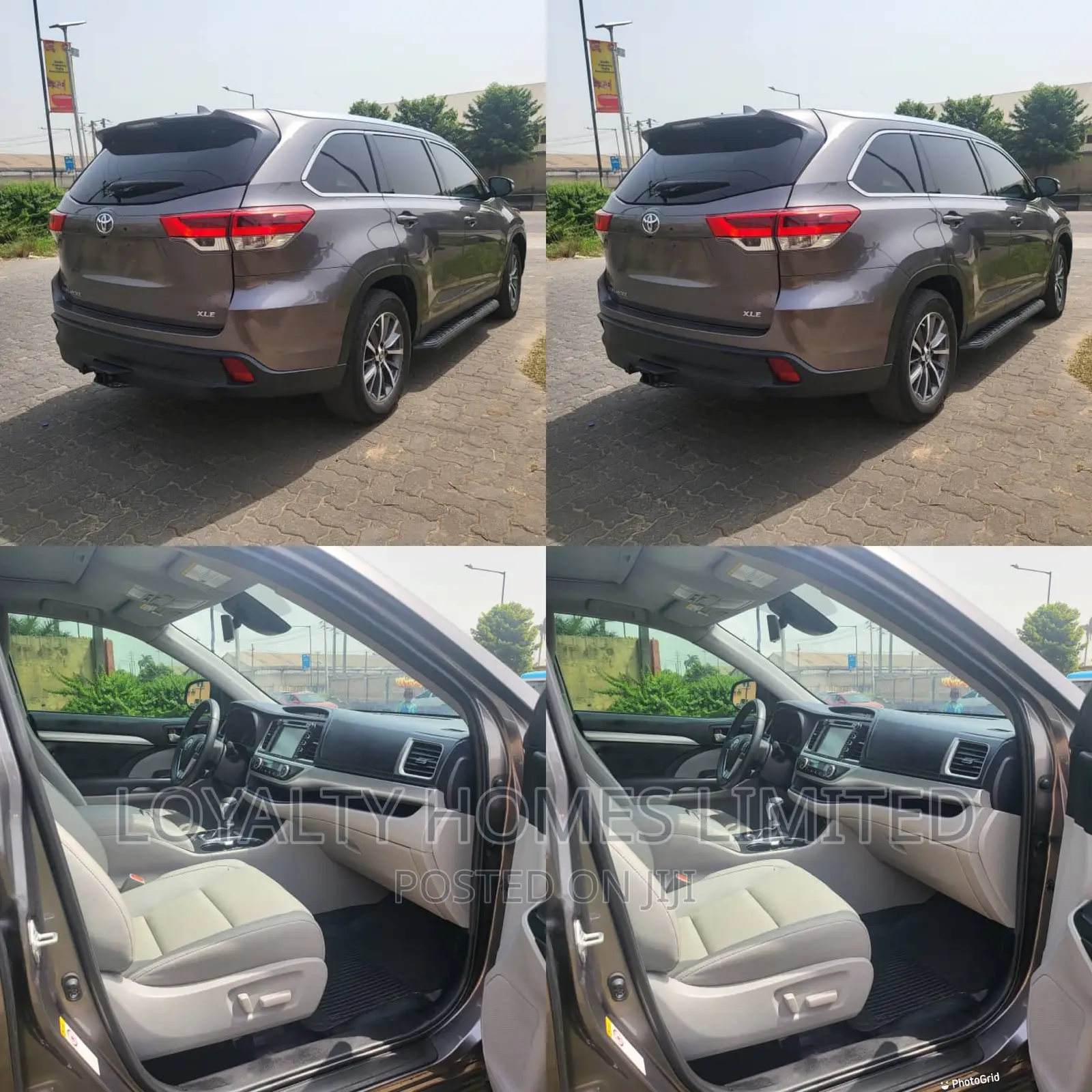 Toyota Highlander XLE 2019 Beige