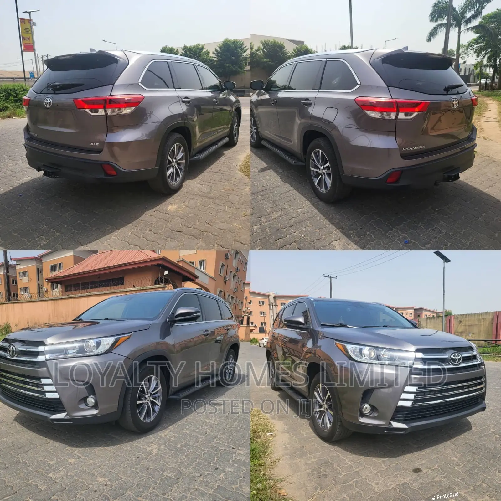 Toyota Highlander XLE 2019 Beige