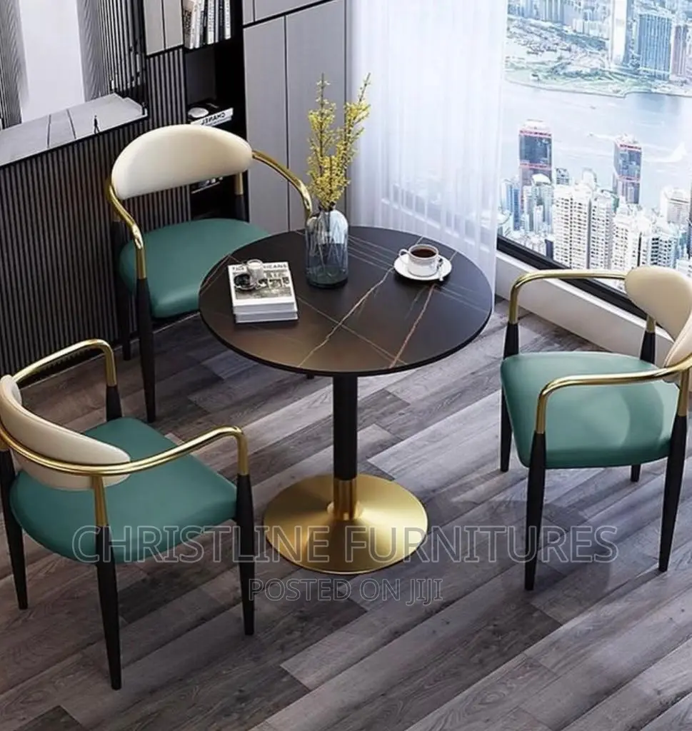 Quality Marble Top Restaurant Chairs and Table