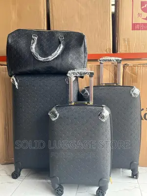 Set of 4 Leather Boxes