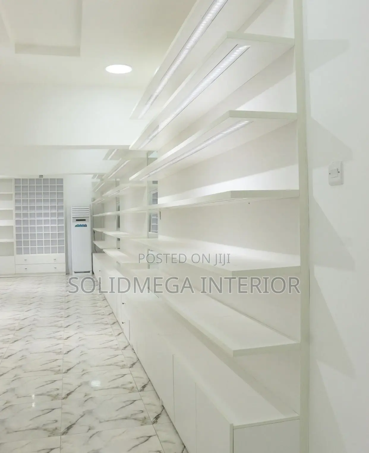 Solid Interior Office Racks