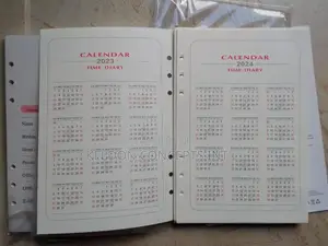 Powerbank Notepad Refill Notepad Pages Calendar.-20pcs