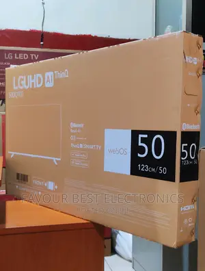 New LG UHD AI Thinq Smart Netflix Youtube Bluetooth 50"