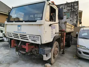 Steyr Hiab Truck 2000 White For Sale