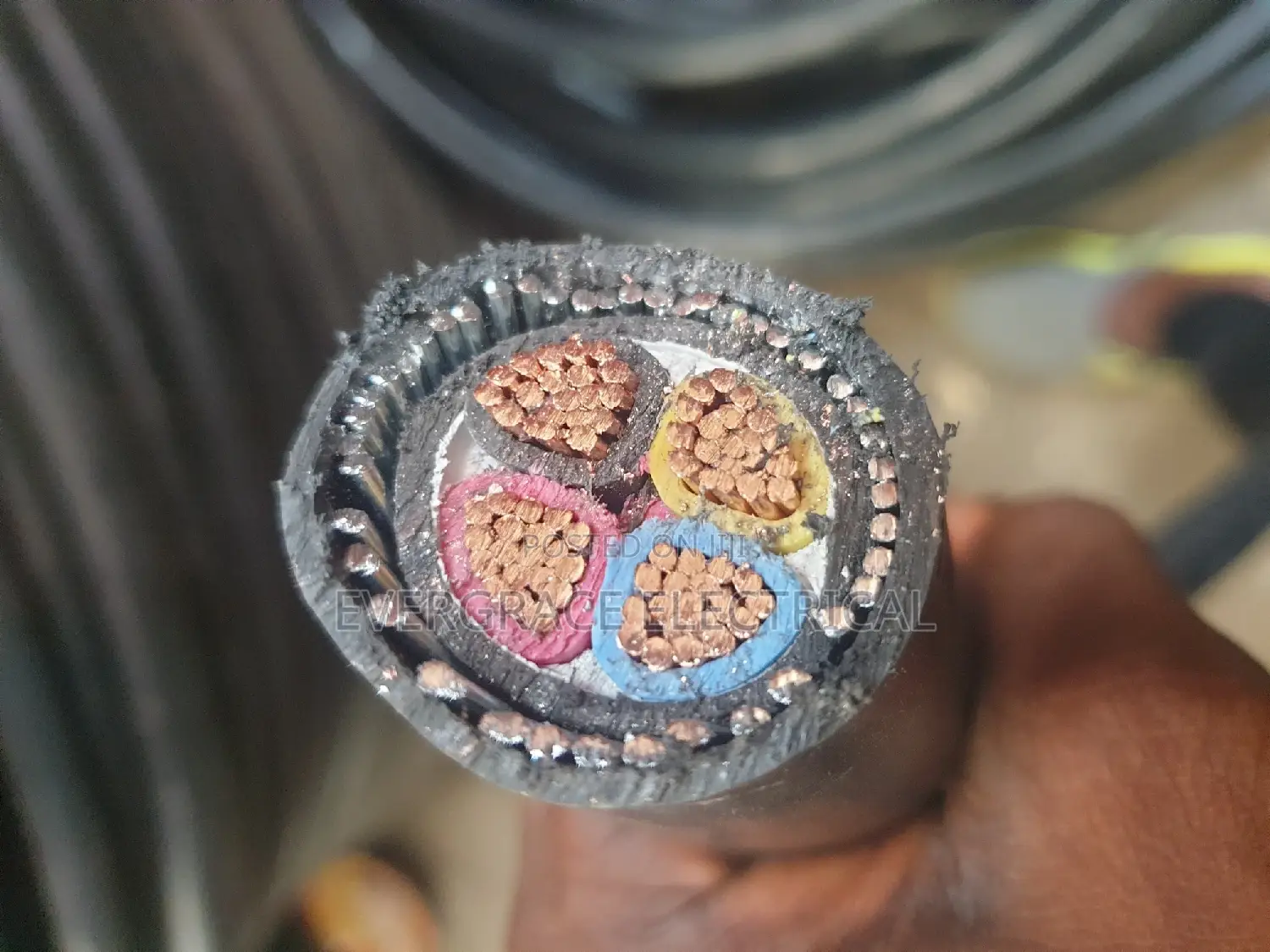50mm Armoured Cable Full Guag
