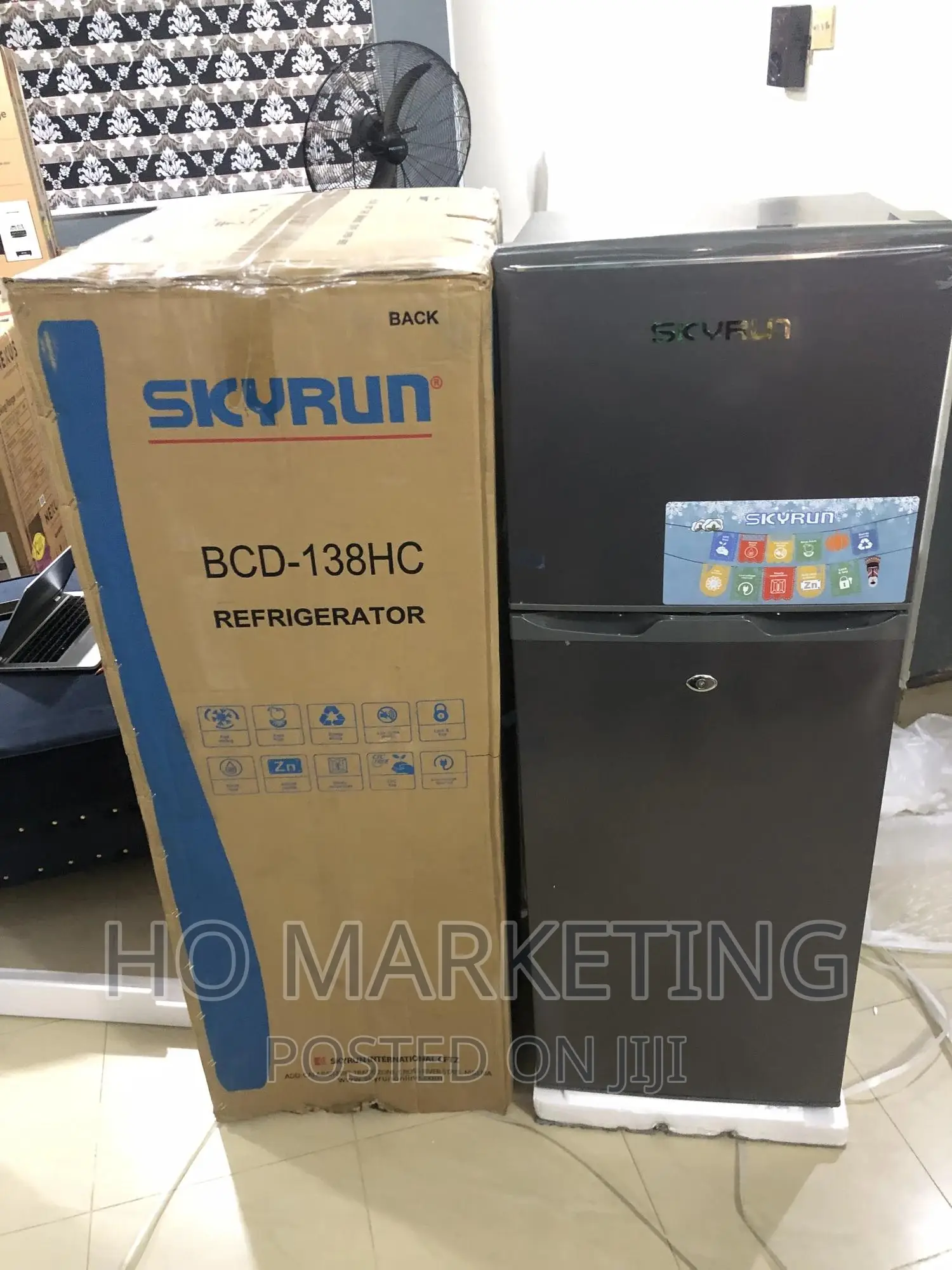 Skyrun 138l Refrigerator Double Door