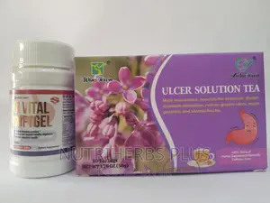 Gi Vital Gel + Ulcer Solution Tea:Treats Stubborn Ulcer