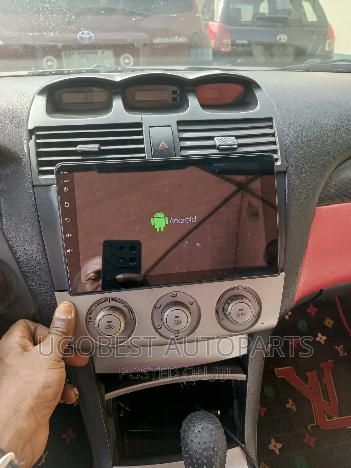 Toyota Solara Android Screen With GPS Navigation System(Map)