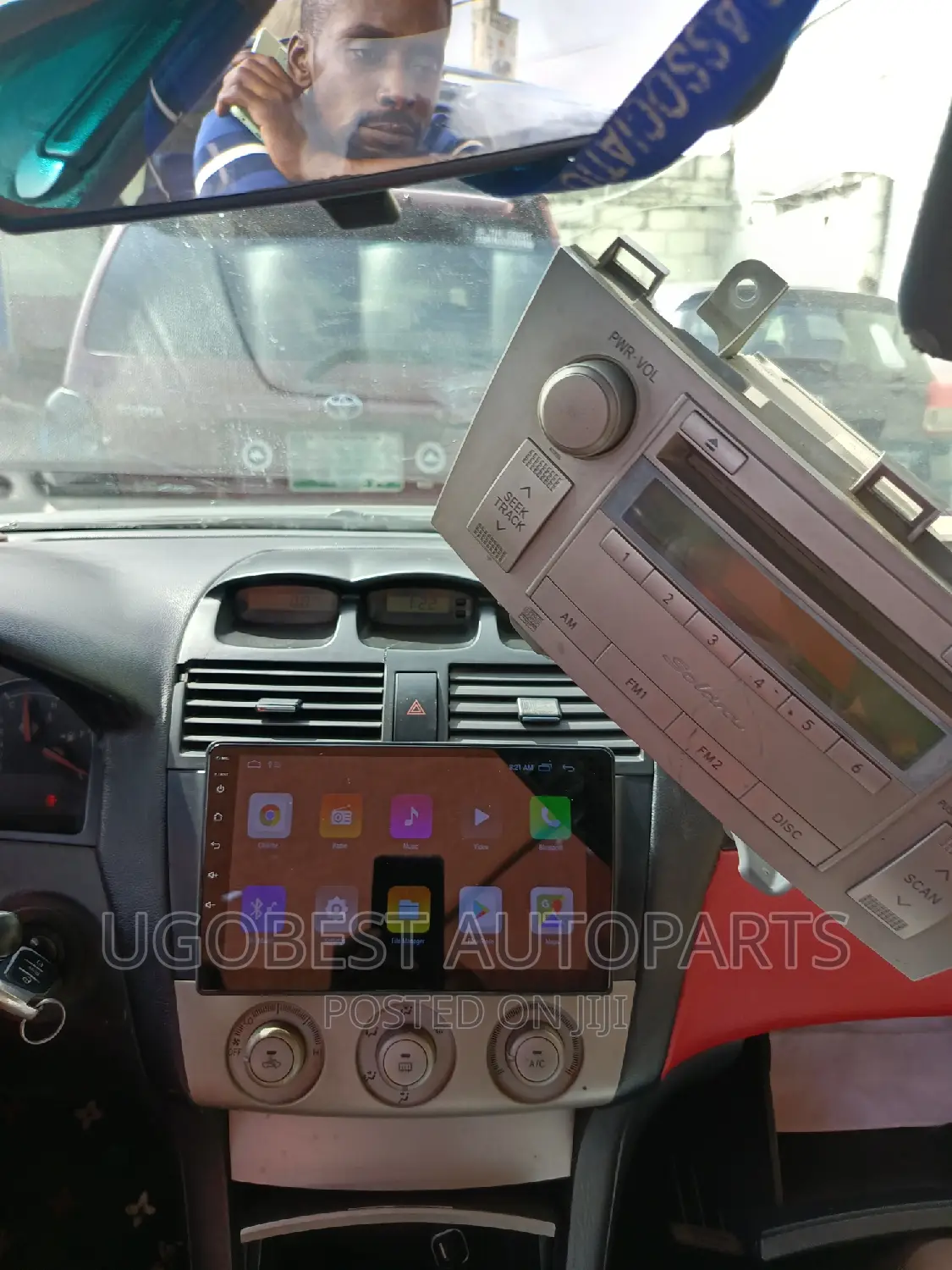 Toyota Solara Android Screen With GPS Navigation System(Map)