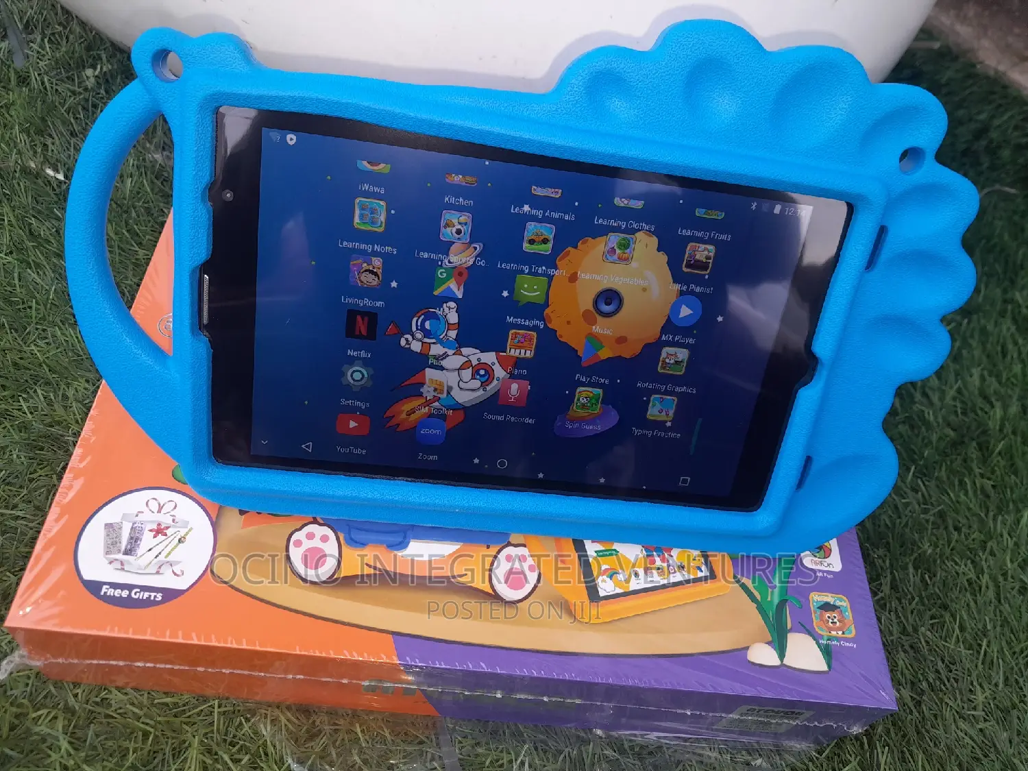 8inch Unbreakable Screen Learning iPad for Kids+Grownups
