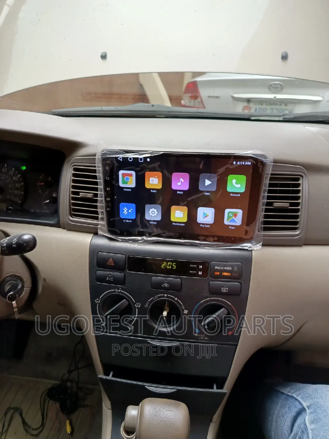 Toyota Corolla S Android Screen With GPS Navigation (Map)