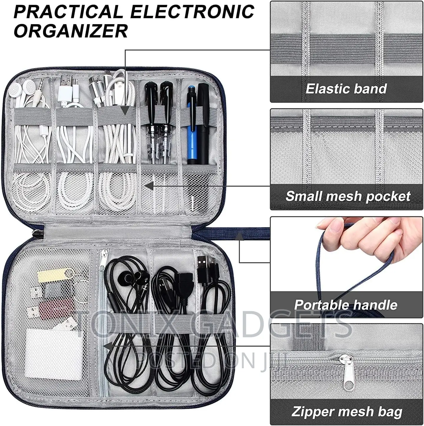 Travel Digital Bag for Gadgets and Accessories