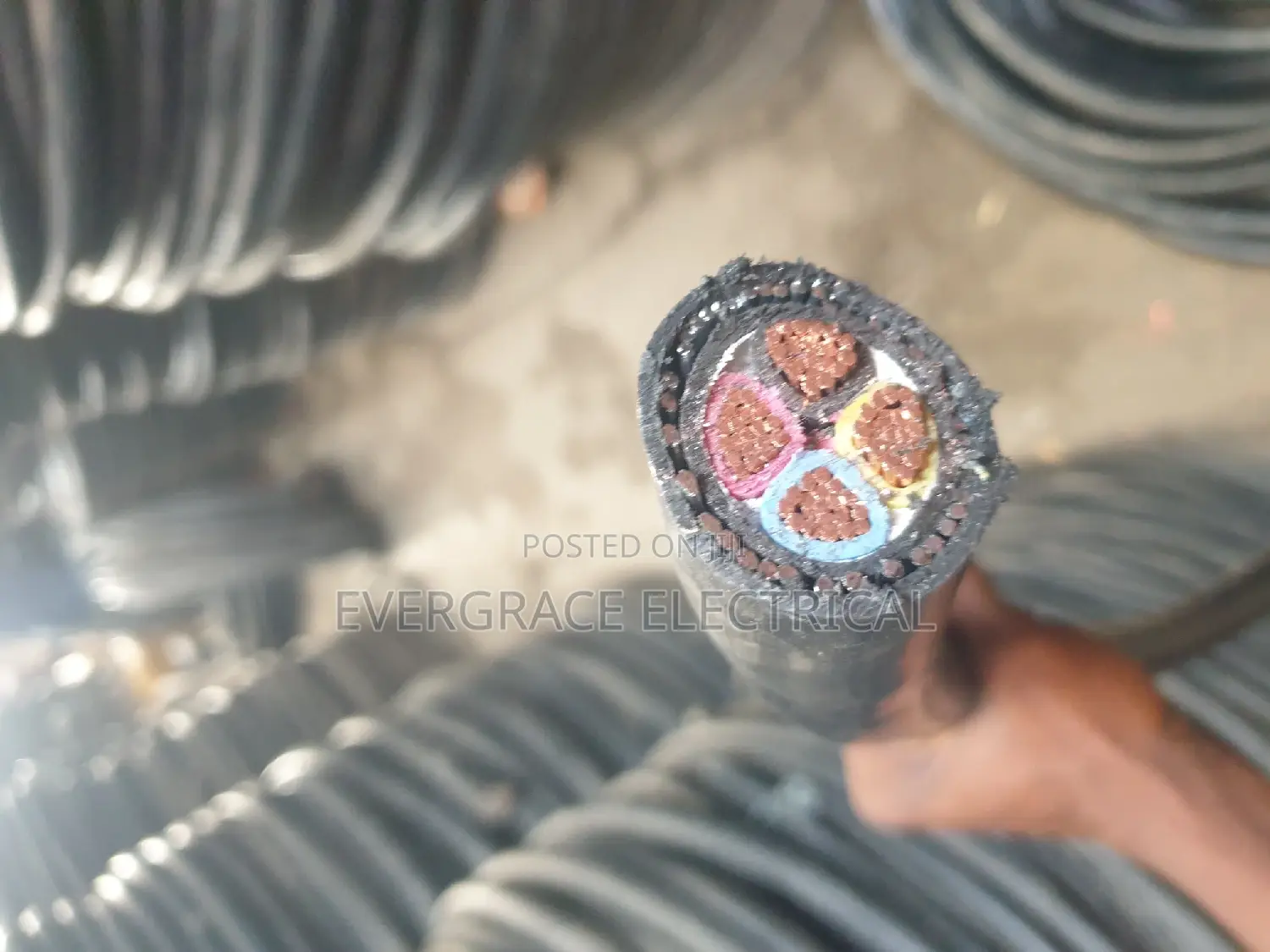 50mm 4core Cable Available