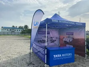 Fully Branded Collapsible Gazebo Production