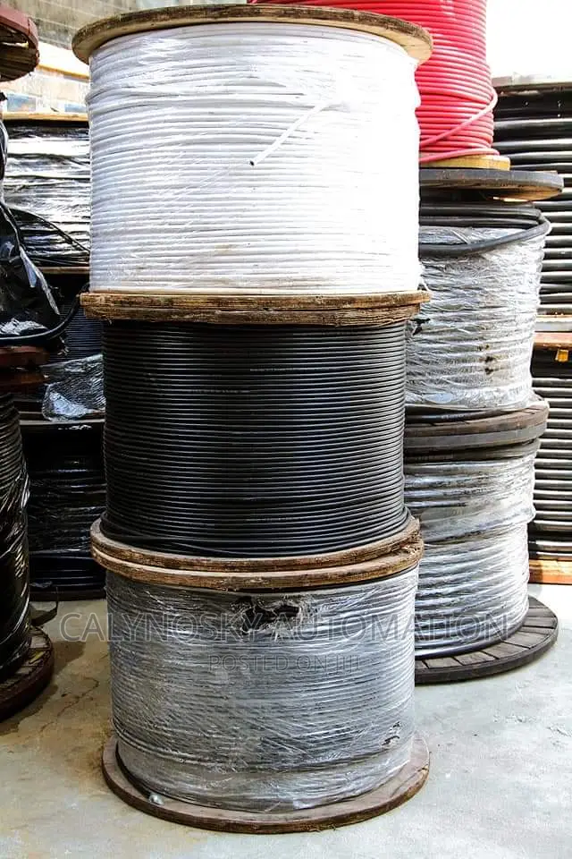 A Drum of Armoured Cable