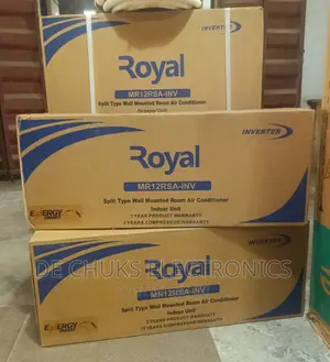 Brand New Royal 1.5hp Inverter Split Unit Ac(Copper/Fv12rsa)