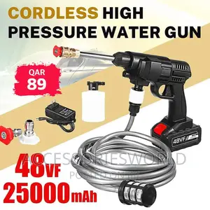 Cordless High Pressure Washer Gun With 48V