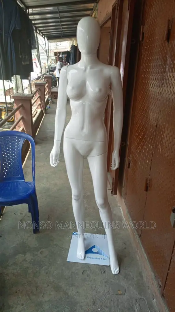 Size 8 Glossy White Female Dummy Display