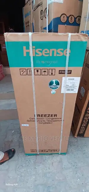 Hisense Original Upright Freezer With 2years Warranty 7steps