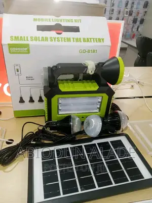 Multifunctional Rechargeable Solar System