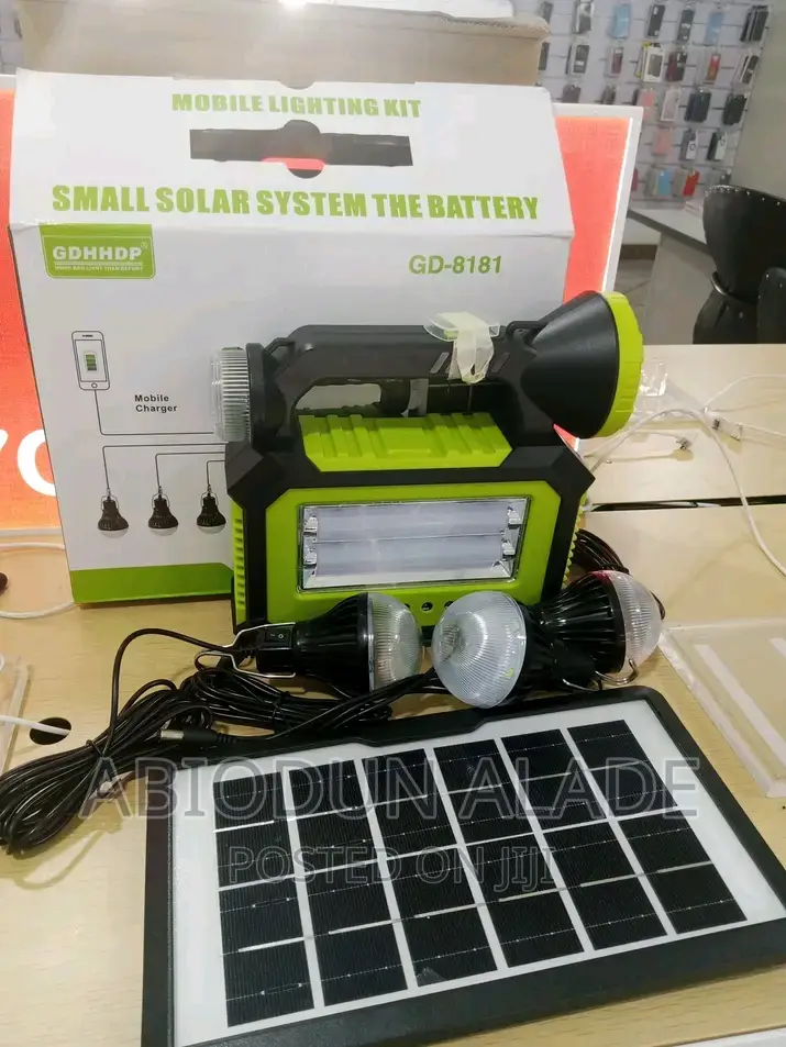 Multifunctional Rechargeable Solar System