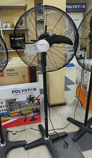 Brand New Polystar 20"Inch Industrial Standing Fan -Pv-20ndb